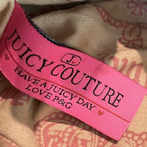 JUICY COUTURE Black with Gold Bag! - Picture 2 of 7